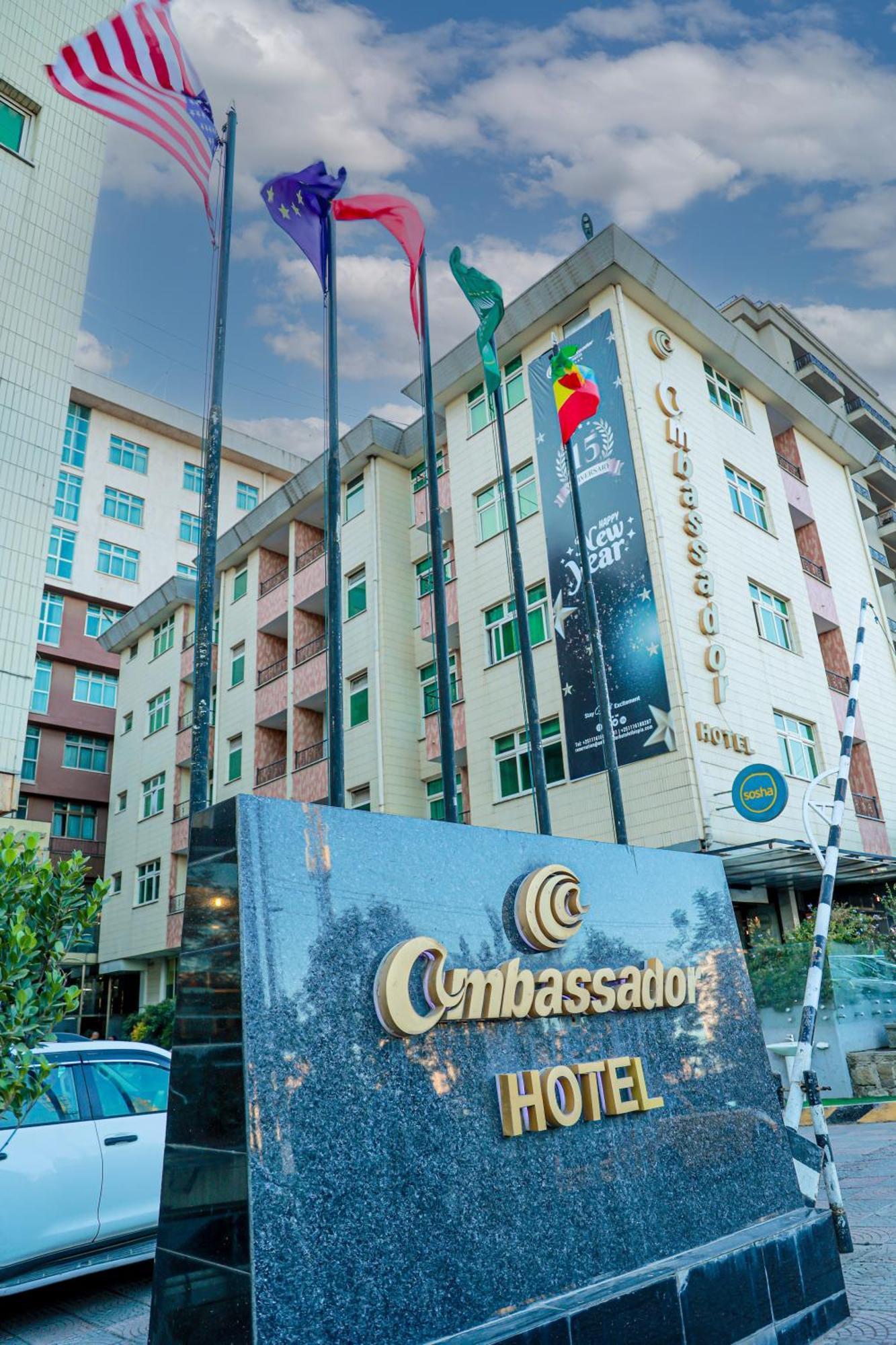 Ambassador Hotel Addis Ababa Exterior foto